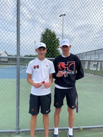 Herrin’s Top Tennis Duo Makes Great Push For The State Title