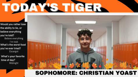 Todays Tiger: Sophomore