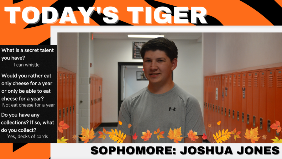 Todays Tiger: Sophomore