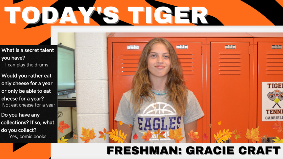 Todays Tiger: Freshman