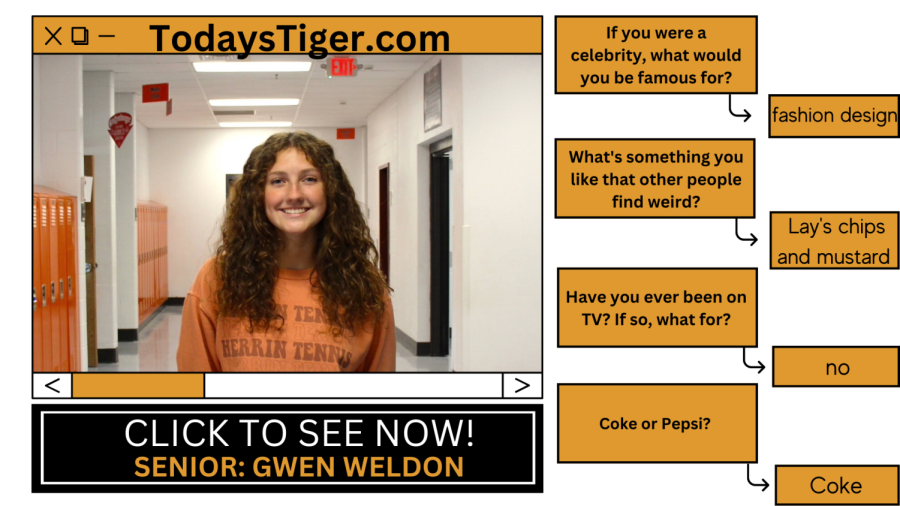 Todays Tiger: senior_ gwen weldon