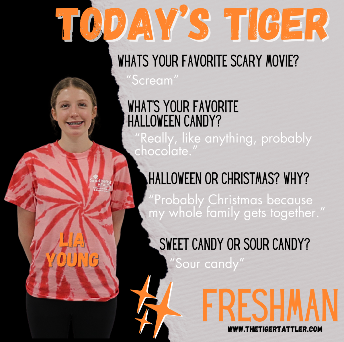 Today's Tiger: Freshman