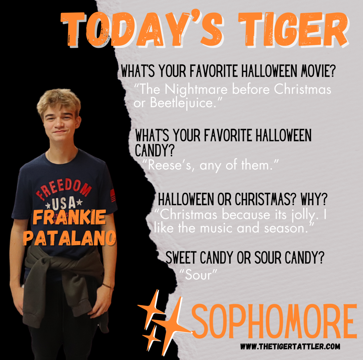 Today's Tiger: Sophomore