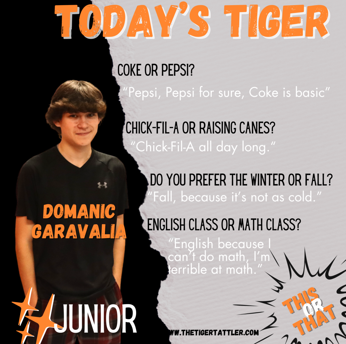 Todays Tiger: Junior