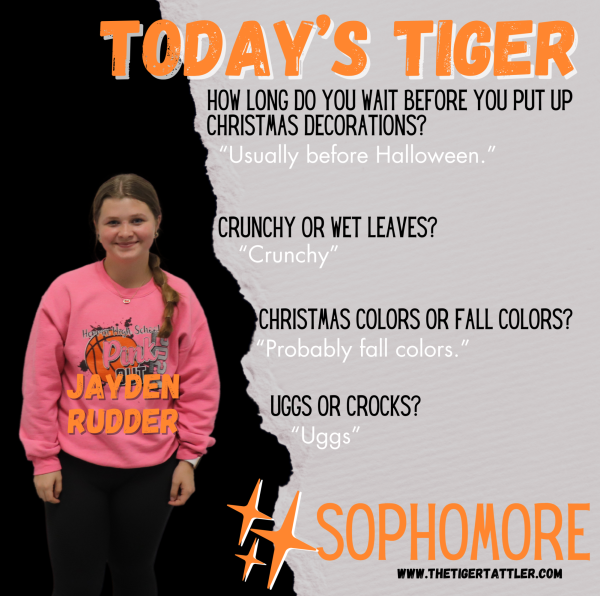 Today's Tiger: Sophomore