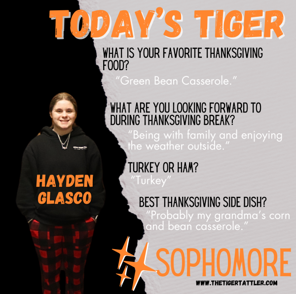 Today's Tiger: Sophomore