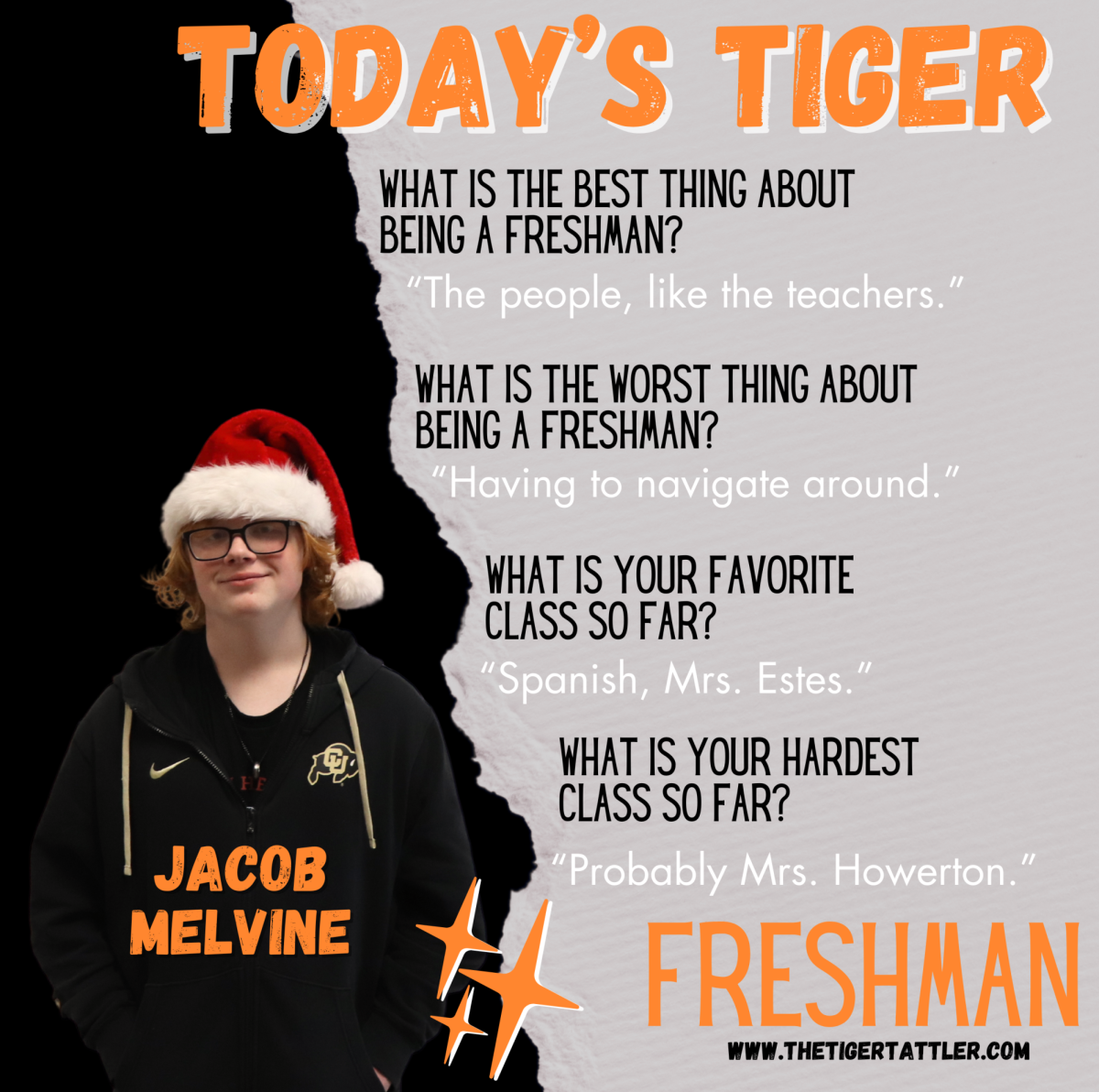 Today's Tiger: Freshman