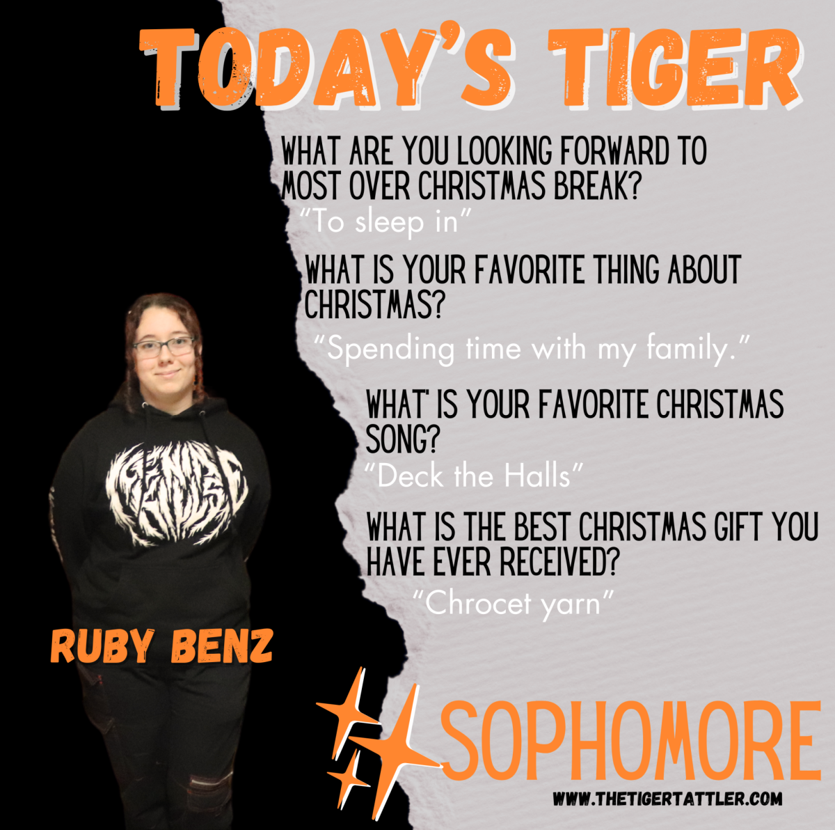 Today's Tiger: Sophomore