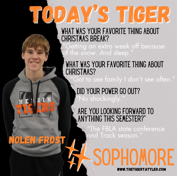 Today's Tiger: Sophomore