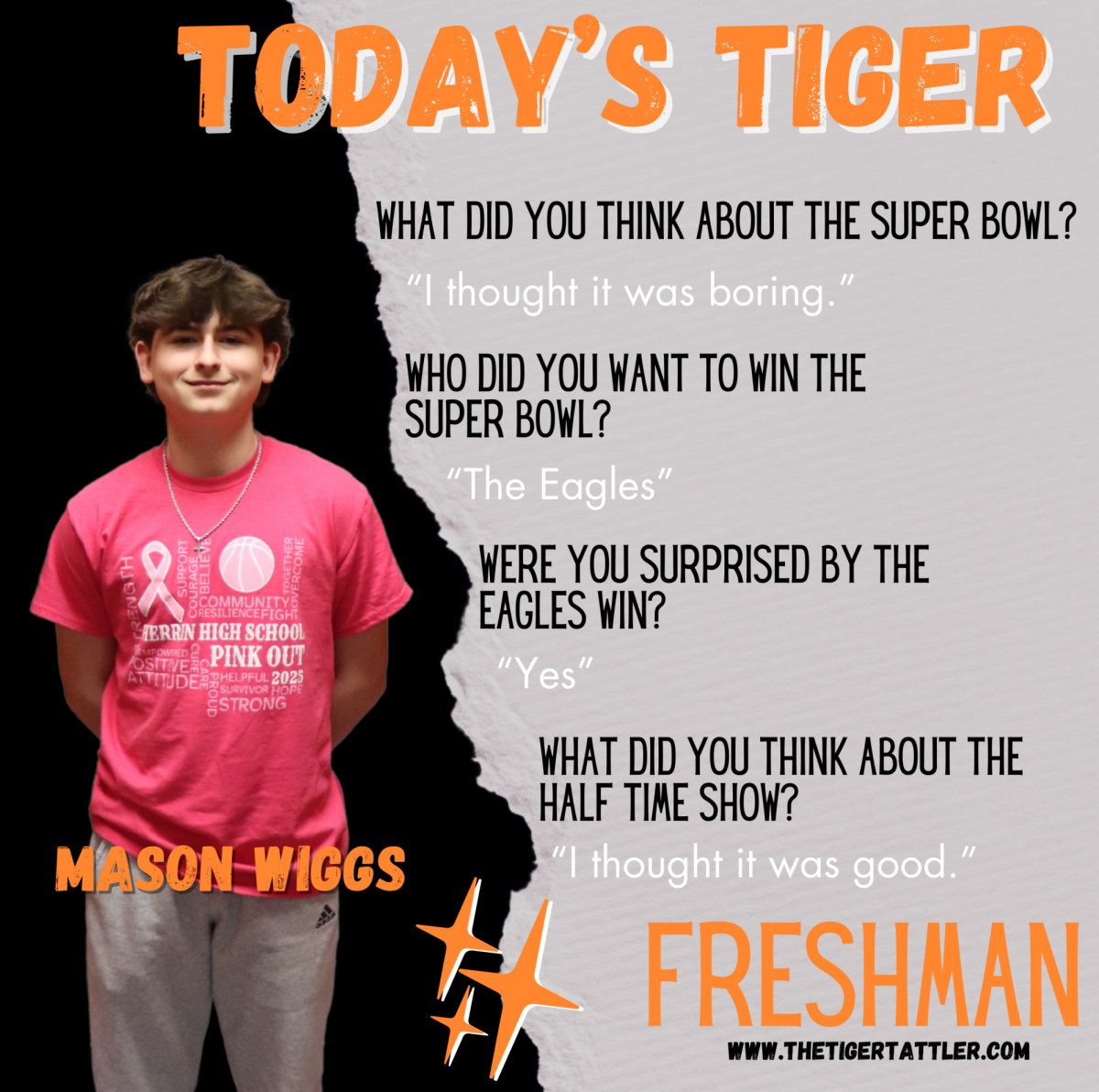 Today's Tiger: Freshman