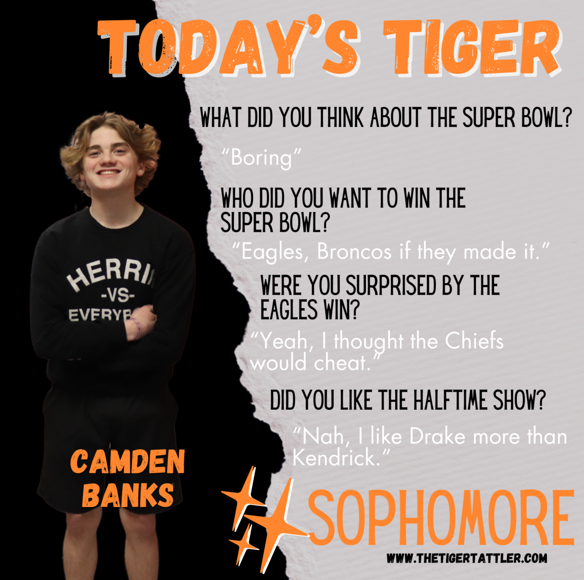 Today's Tiger: Sophomore