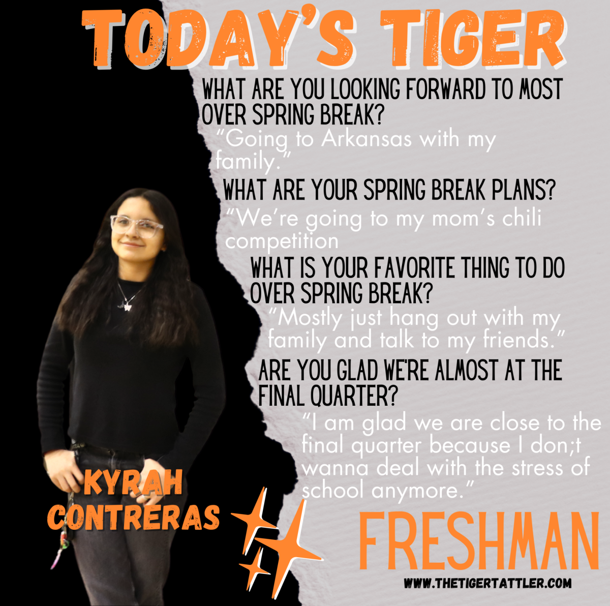 Today's Tiger: Freshman