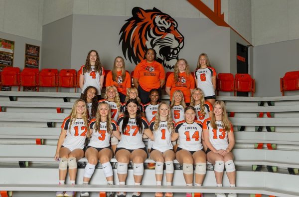 The girls' volleyball team is ready for the upcoming year