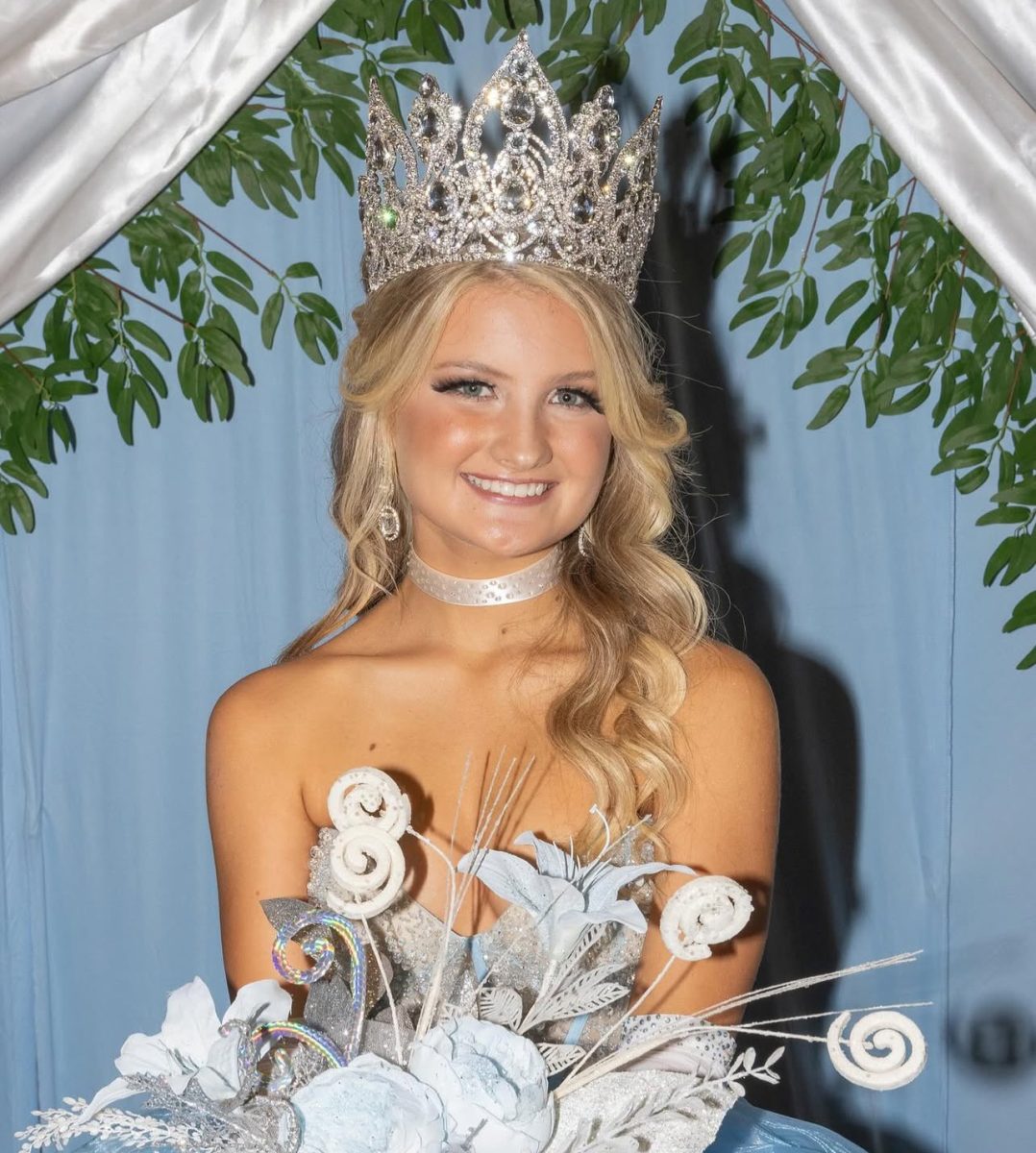 Newly crowned queen, Miss Ava Jo Goetting