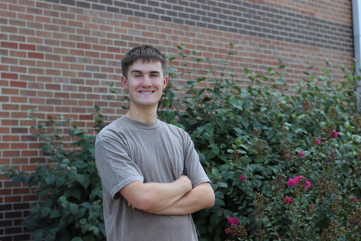 A photo of Cooper Christ (12), September's Student Spotlight recipient