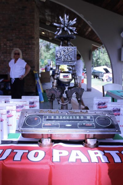 The prize for the best car at the Keith Purcell Memorial Car Show