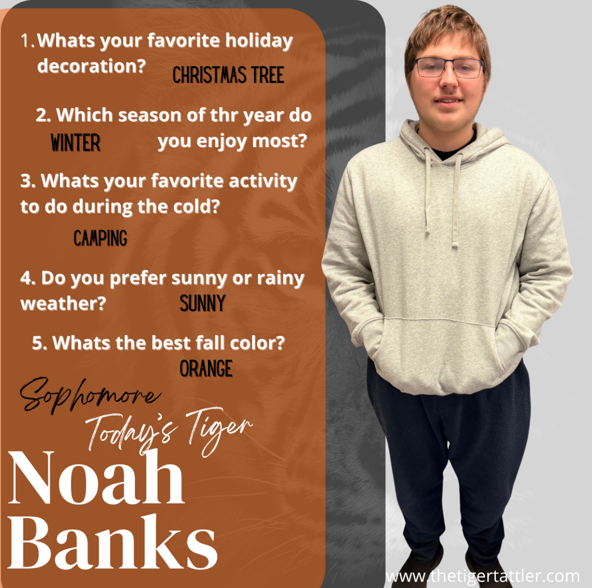 Sophomore: Noah Banks 