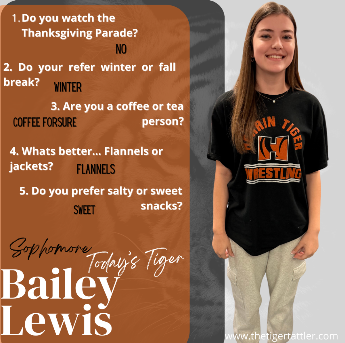 Junior: Bailey Lewis