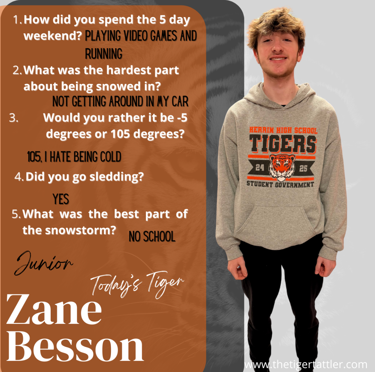 Junior: Zane Besson