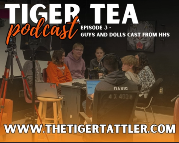 Tiger Tea podcast episode three, which features some of the cast members from the recent Kre8ive musical Guys and Dolls